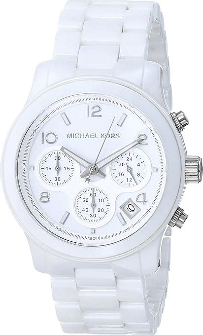 white michael kors watch amazon